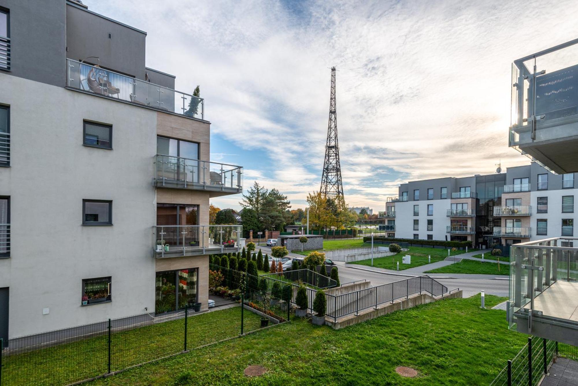 Apartament Lubliniecka Z Pieknym Widokiem Na Radiostacje Gliwice Extérieur photo